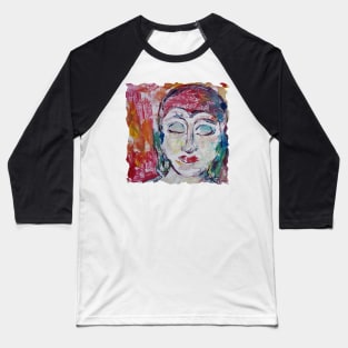 Soft Senses, love and compassion Buddha impression - Renate van Nijen Baseball T-Shirt